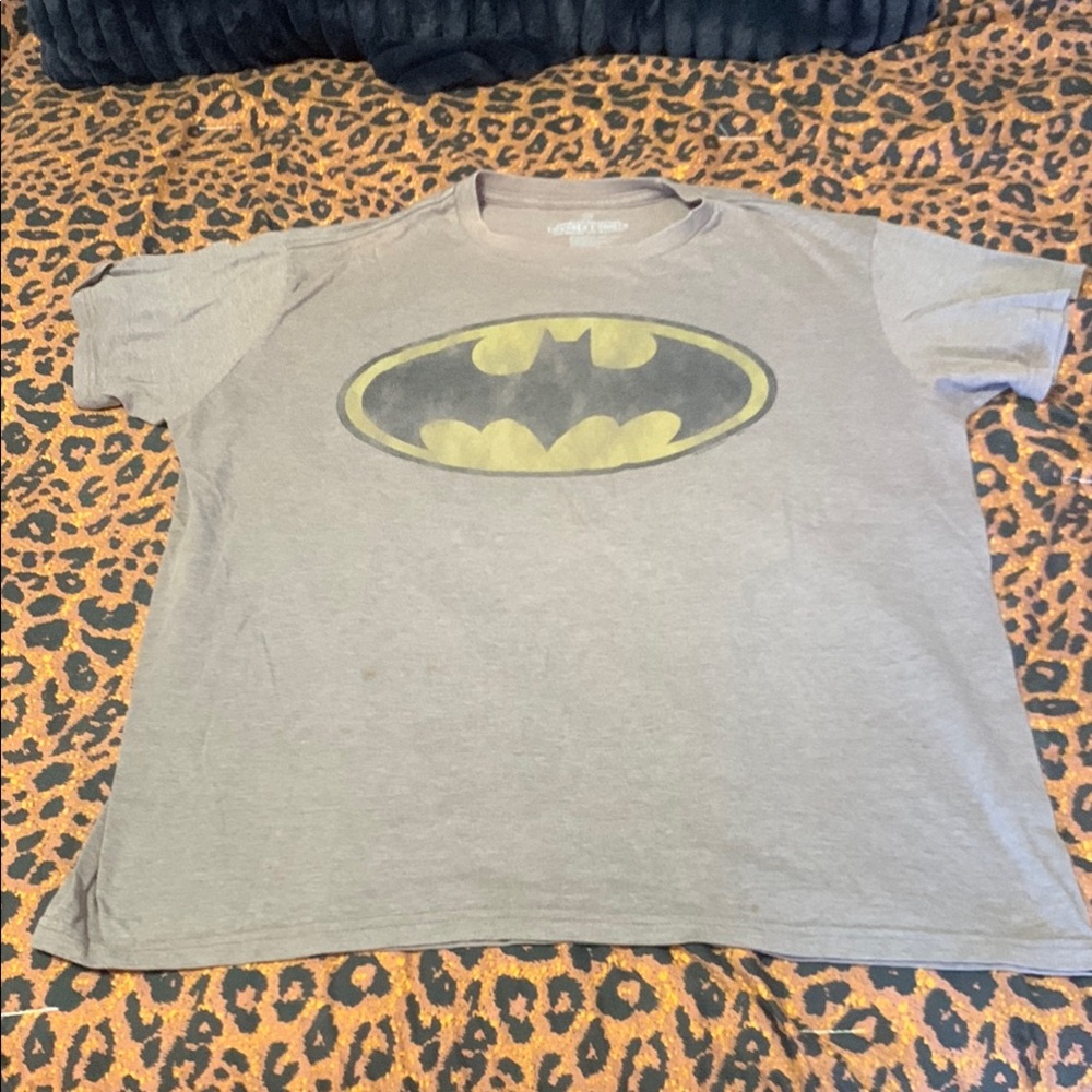 Batman Gray Short Sleeve Men's T-Shirt